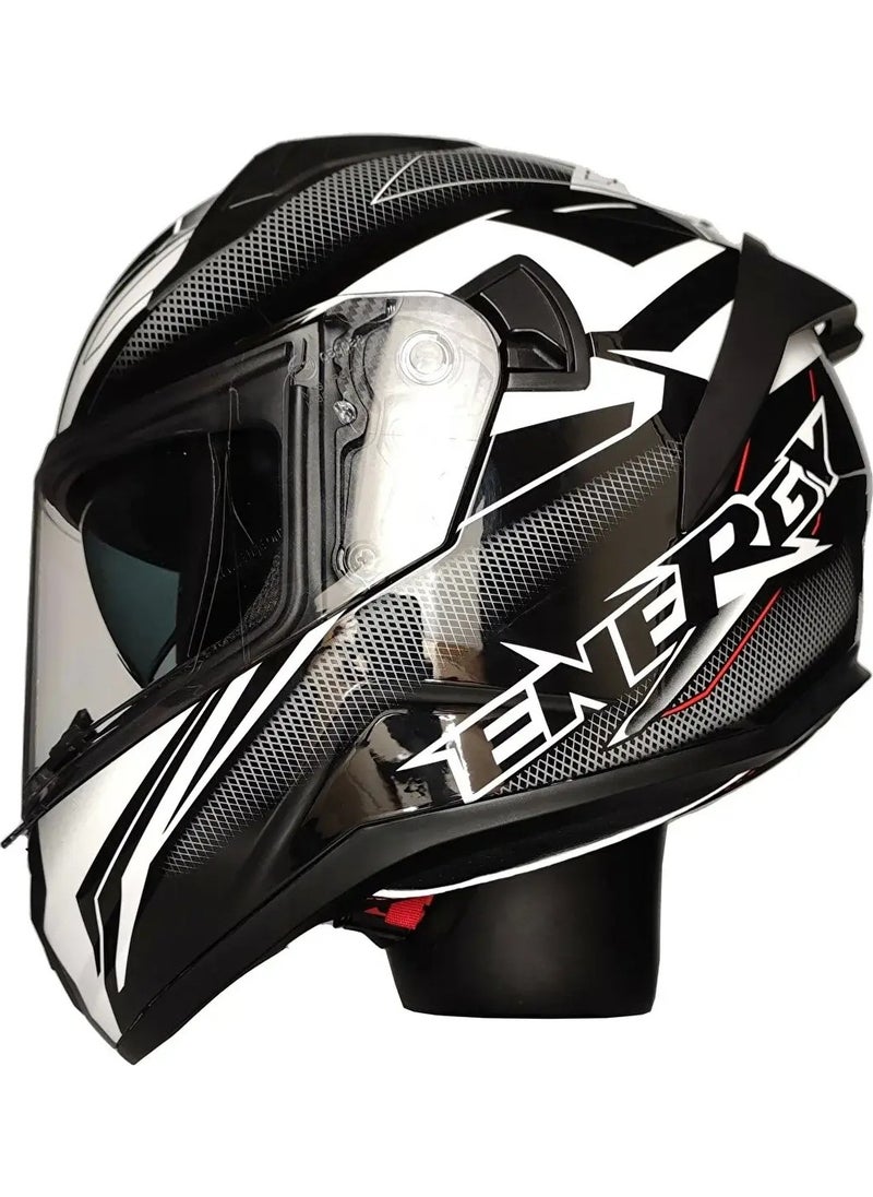 MTS - M-801-SNAKE Energy Helmet with Sun Visor - Image 1