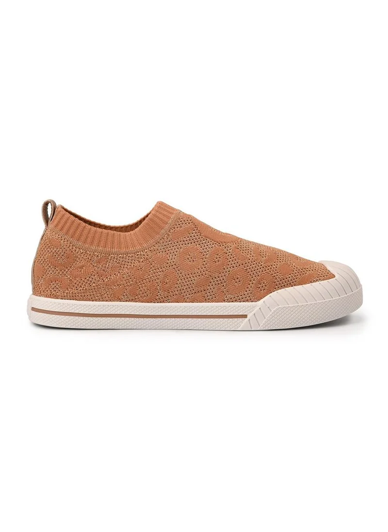 Carmen Steffens Knitted Nutela Sneakers with Texture
