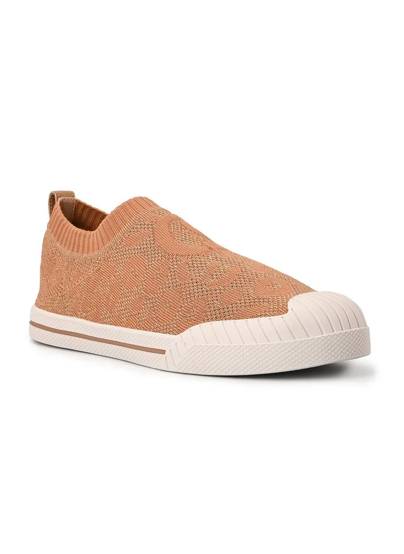 Carmen Steffens Knitted Nutela Sneakers with Texture