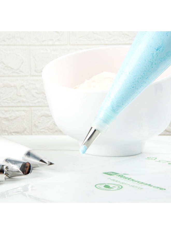 Restaurantware Pastry Tek Piping Tip, 1 Reusable Ruffle Icing Tip - #353, Dent-Resistant, Stainless Steel Pastry Tip, Dishwasher-Safe, Decorate Cupcakes, Cakes, or Cookies - Image 3