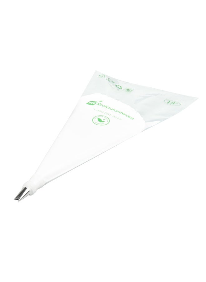 Restaurantware Pastry Tek Piping Tip, 1 Reusable Ruffle Icing Tip - #353, Dent-Resistant, Stainless Steel Pastry Tip, Dishwasher-Safe, Decorate Cupcakes, Cakes, or Cookies - Image 2