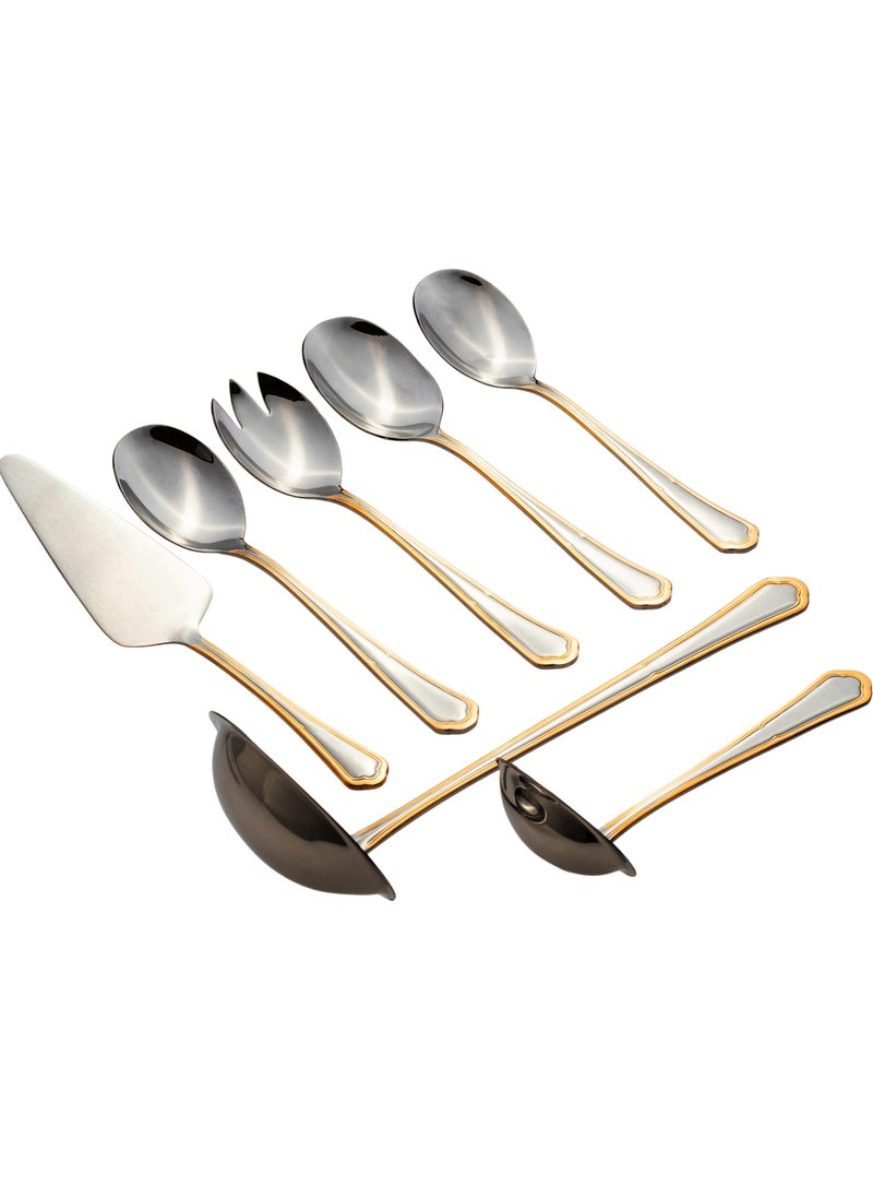 Dania 72 Pieces Bag Of Stainless Steel And Gold Spoons  - Image 2