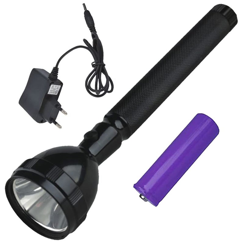 TM JY Super 2W High Power 2 Mode 500 Meter Rechargeable Torchlight Emergency Light Searchlight Torch