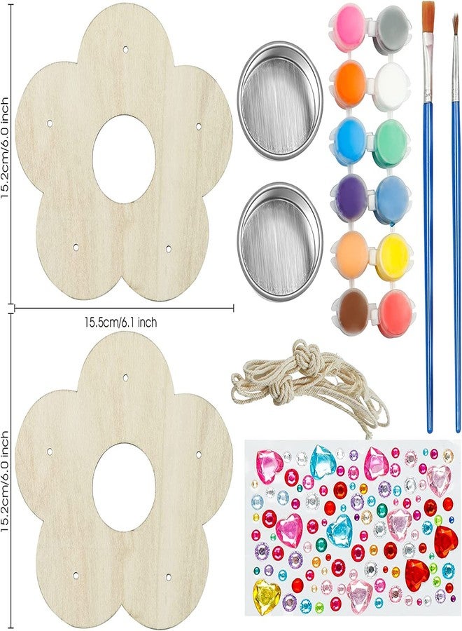 Gooidea Kids Arts and Crafts Bird Feeders for Outside, 2-Pack DIY Wooden Paint Kits Outdoor Toys for Boys & Girls Age 3-5 4-8 8-12 - Image 2
