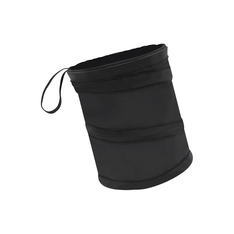 UHANBUT Collapsible Car Trash Can, Mini Portable Automotive Garbage Bag, Pop-Up Vehicle Rubbish Bin, Waterproof Waste Basket Bin with Magic Sticker, Hanging Washable Auto Trash Bag (1PC) - Image 1