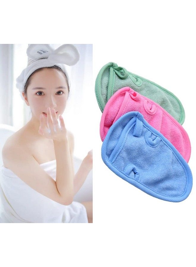 Elandy 3Pcs Adult Bathing Glover Mitts Shower Bathroom Skin Face Body Wash Massage Loofah Scrub Spa Mitt(Color Random) - Image 3