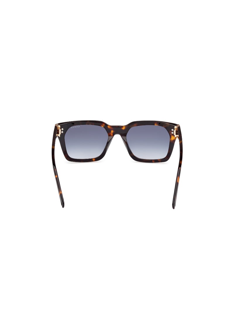 GUESS FULL RIM MALE SQUARE BROWN ACETATE SUNGLASSES - Image 4
