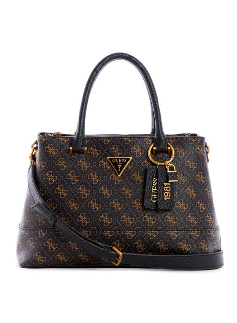 GUESS Classic Monogram Satchel Bag