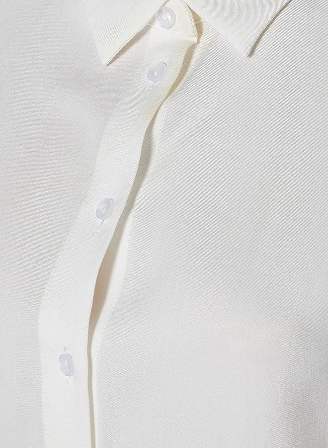 Splash FAV Basics Slim Fit Collared Shirt with Long Sleeves