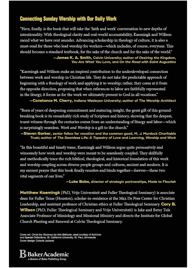 Work and Worship – Reconnecting Our Labor and Liturgy  - Image 2