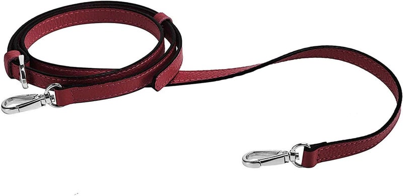 Live Up Full Grain Purse Strap Genuine Leather Replacement for Cross Body Bag Handbags - Image 1