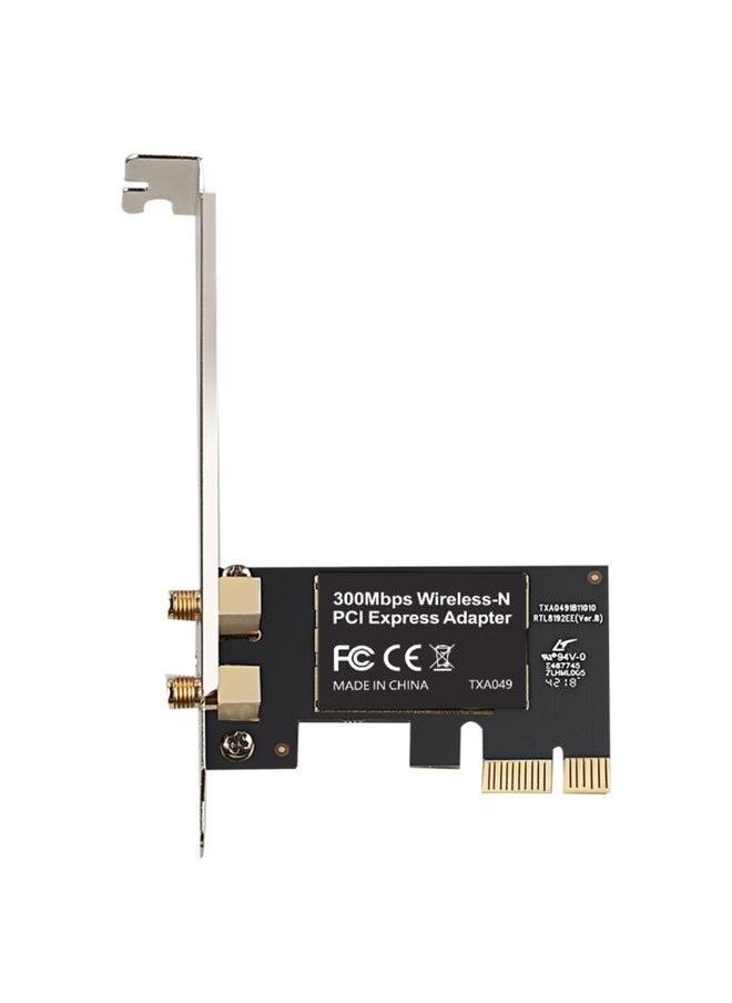BURAQ TXA049 Realtek 8192 PCI Express 300Mbps Wireless Network Card WiFi Adapter  - Image 3