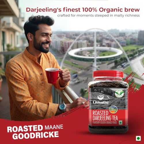 Goodricke Roasted Organic Darjeeling Tea-250 gm - Image 5