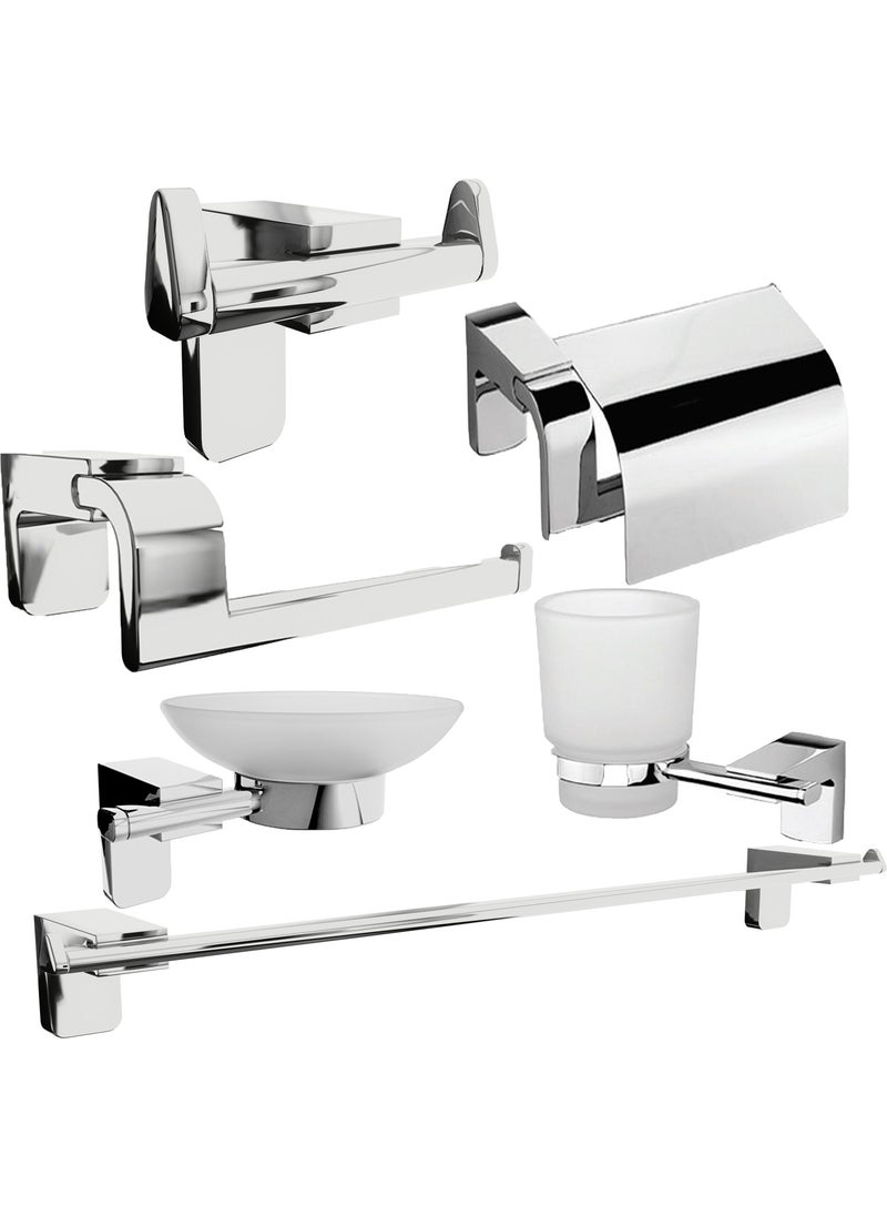 Stainless Lux 6-Piece Bathroom Set and Accessory - pzsku/Z0FE3ED9B82F4B075F764Z/45/_/1725724258/47be7c79-f23d-471c-afef-4fff239ff831