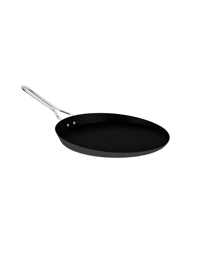 لاينس طقم حلل جرانيت تيفال تركي من لاينز – Lines – طقم 14 قطعة – غطاء ستانلس – مناسب لجميع البوتاجازات – منشأ تركي طقم حلل جرانيت تركي لاينز Lines – طقم 14  قطعة – مقاسات 18/20/24/28 + مقلايه كريب مقاس  26 + جريل مقاس  28 + كسرولة 16 + صينية فرن 34.5 سم + قالب كيك – غطاء ستانلس – 8 ألوان Black - Image 3