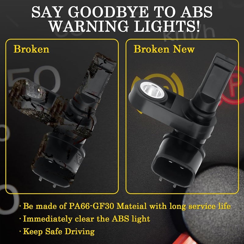 Ensun ABS Wheel Speed Sensor Replacement for BMW 3-Series E46 (4 Pack) - Image 5