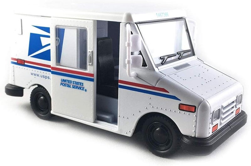 KinsFun 1/32 Scale USPS Postal Vehicle Mail Truck Toy