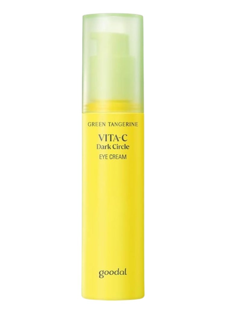 GOODAL Dark Circles & Tired Eyes Solution – Goodal Green Tangerine Vitamin C Brightening Eye Cream - Image 1