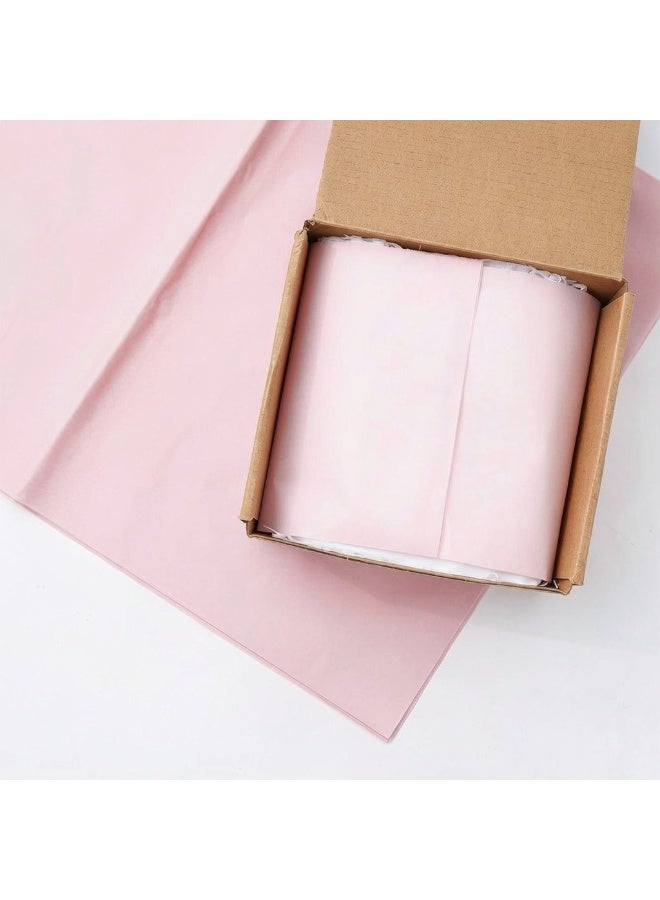LYNLYN 76 Sheets Blush Pink Tissue Paper, 50 x 70cm Gift Wrapping Paper for Weddings, Birthdays, DIY Crafts, Party Decorations - Image 5