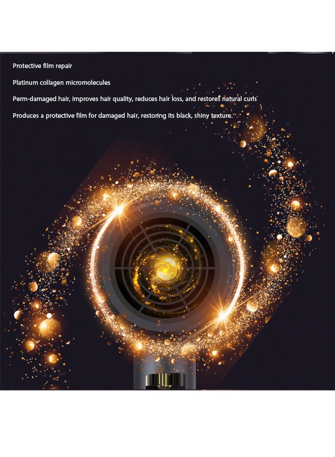 كيلا مجفف شعر أيوني احترافي بقوة 1600 وات، مجفف شعر سريع الجفاف مع تحكم حراري، منخفض الضوضاء، يتضمن موزع شعر ومركز لتصفيف مثالي بقوة 1600 وات - Image 4