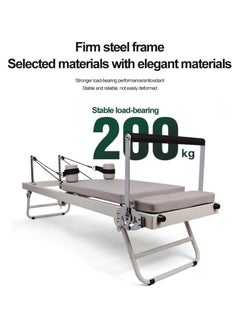 NOAEOU Pilates Reformer Machine, Foldable Pilates Machine Equipment for Home  - Image 4