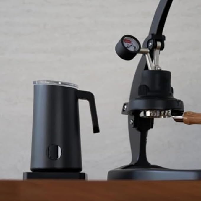 subminimal Nano Foamer Gen 2  Professional Microfoam Maker For BaristaQuality Lattes And Cappuccinos 200 Ml Capacity  ColorBlack - Image 4