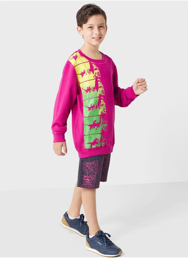 فورورد Basketball Slam Dunk Sweatshirt