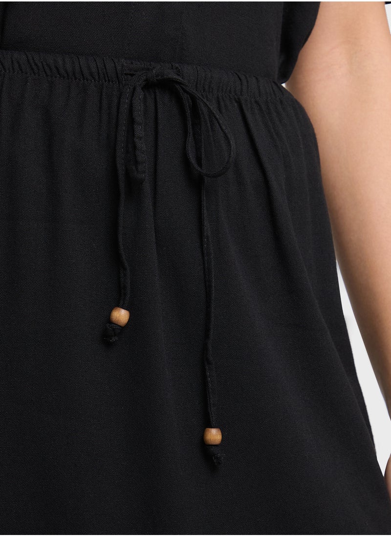 VERO MODA High Waist Slited Long Skirt  - Image 3