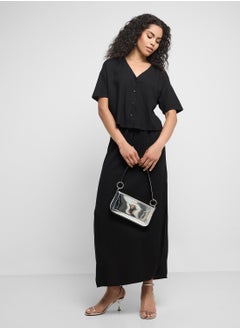VERO MODA High Waist Slited Long Skirt  - Image 4