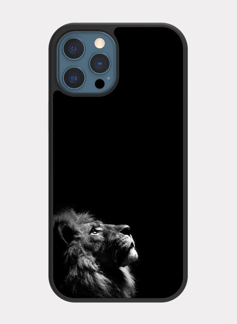 PXLAAT iPhone 12 Pro Max case cover Lion  - Image 1