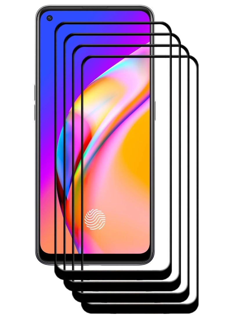 ACLIX 4 Pieces Antistatic ESD Dustproof Premium Quality High Definition Tempered Glass Screen Protector Designed For Oppo F19 Pro+ 5G - Image 1