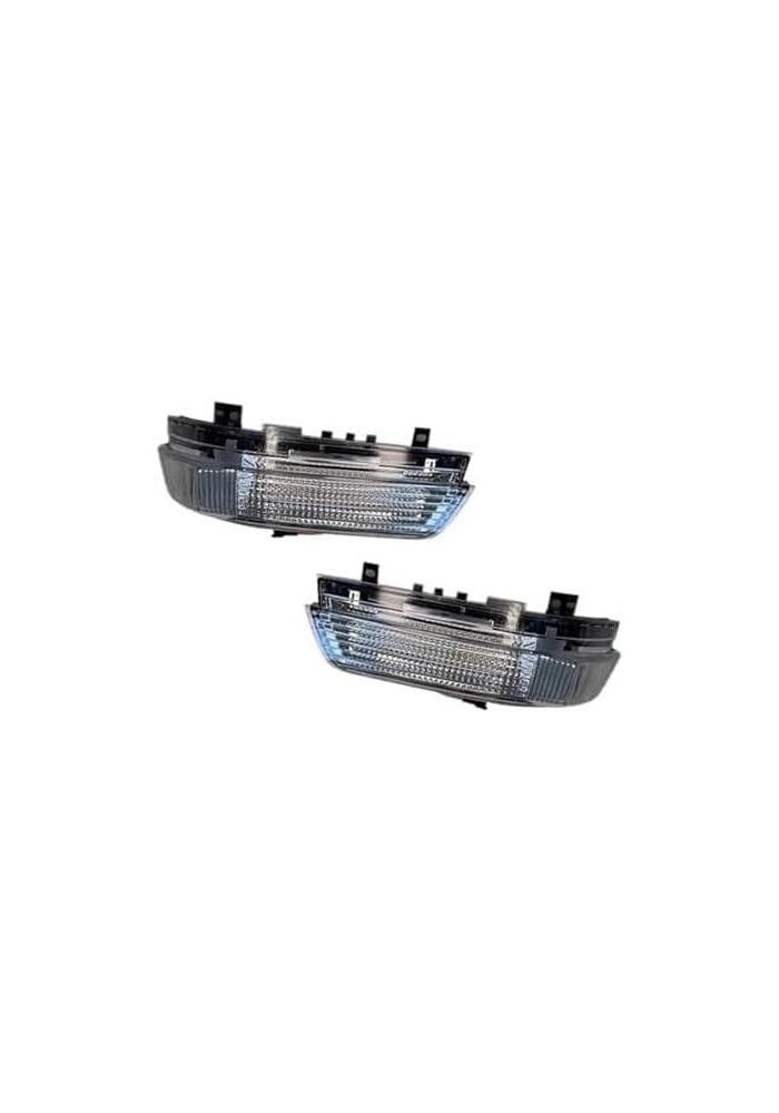 DEMULAX Rearview Mirror Turn Signal Light for Mitsubishi Pajero Montero Shogun - Image 1