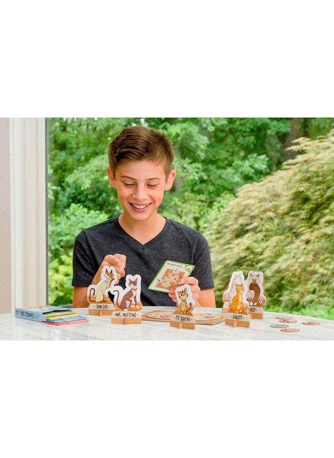 Think Fun Thinkfun Cat Crimes Brain Game And Brainteaser For Boys And Girls 1 Player Age 8 And Up A Smart Game With A Fun Theme And Hilarious Artwork  - Image 4