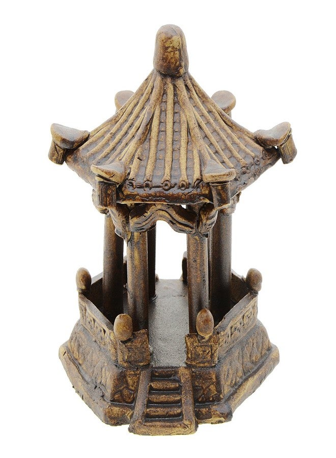 Saim Pavilion Aquarium Decorative Resin Hexagonal Landscape Décor Fish Tank Decorations Ornaments for Small Fish Shrimp to Swim Hide Play - Image 5