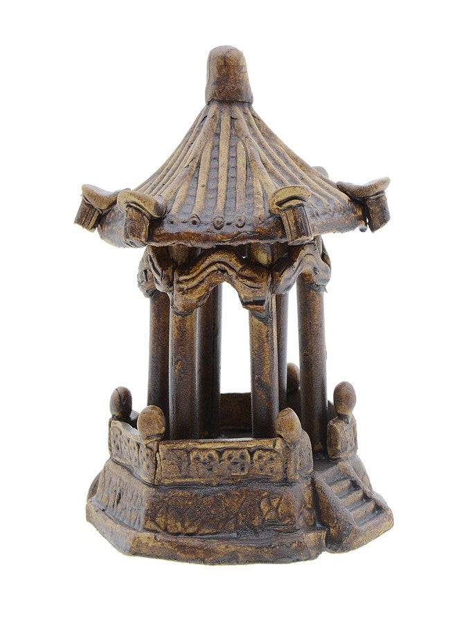 Saim Pavilion Aquarium Decorative Resin Hexagonal Landscape Décor Fish Tank Decorations Ornaments for Small Fish Shrimp to Swim Hide Play - Image 1