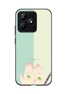Protective Case Cover For Realme C53 Be With You Design Multicolour