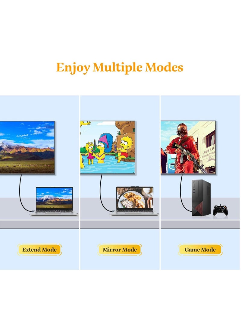 كابلريكا - كابل  HDMI 2.0 4K هرتز (3 متر)، 4K HDMI Lead عالي السرعة 18 جيجابت في الثانية، دعم ثلاثي الأبعاد، وظيفة إيثرنت، فيديو 4K UHD 2160p، HD 1080p، متوافق مع Fire TV HDTV PS3 4 PC - Image 1