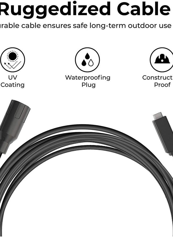 Brinno - AFB1000 Camera Extender Kit - 49 FT Ruggedized USB-C Power Extension Cable - Instantly preview camera and transfer data at high-speeds - Compatible with BCC2000 and TLC series with ATH2000 case - Image 1