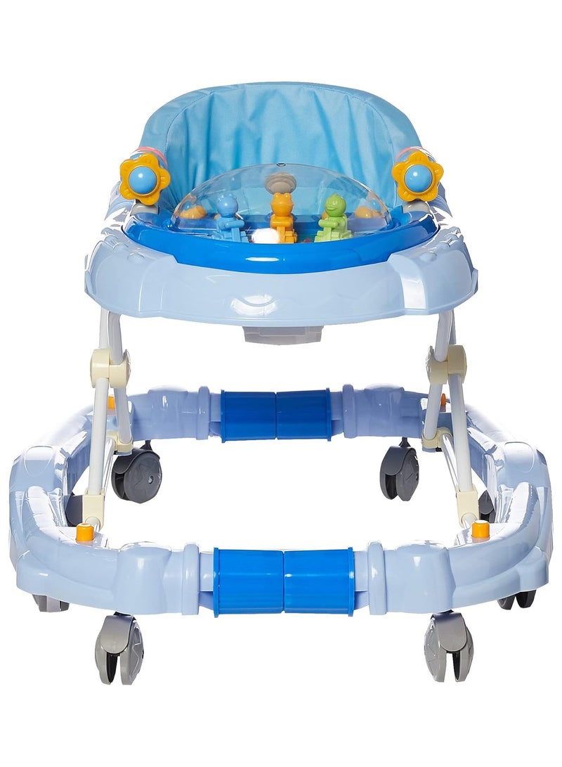 Multi Function Foldable Soft Cushioned Seat 2 In 1 Baby Walker Rocker