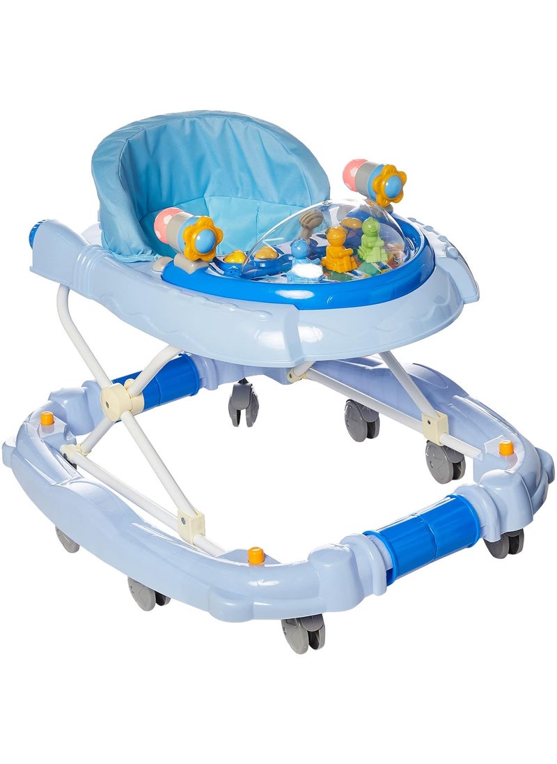 Rally Multi Function Foldable Soft Cushioned Seat 2 In 1 Baby Walker Rocker  - Image 1
