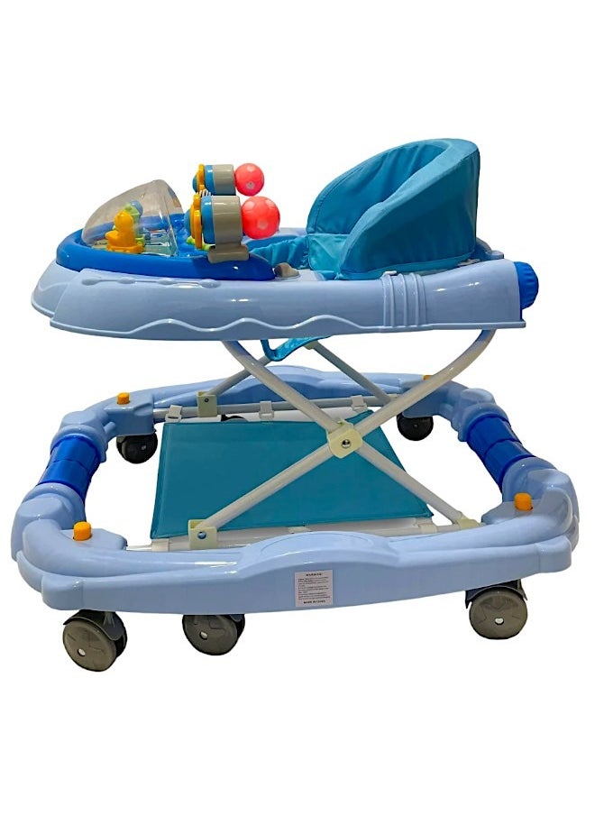 Rally Multi Function Foldable Soft Cushioned Seat 2 In 1 Baby Walker Rocker  - Image 3