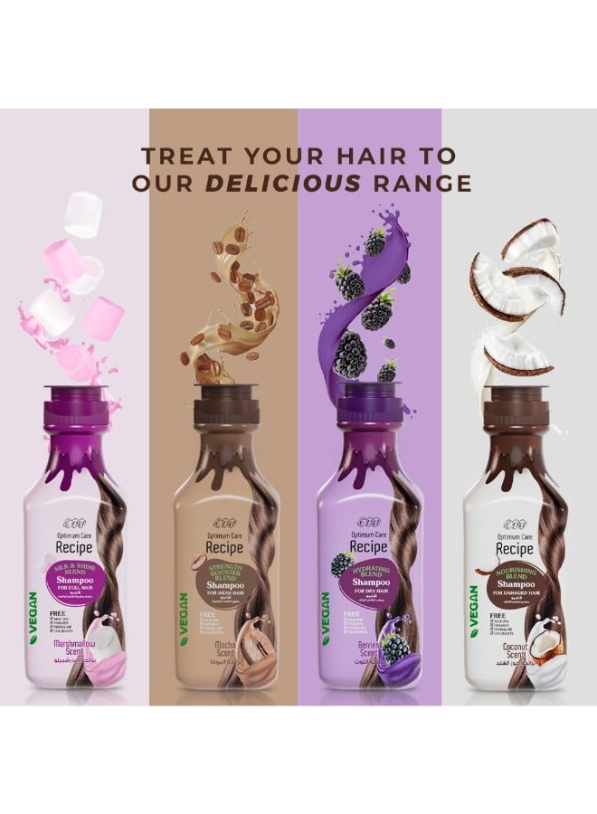 Eva Optimum Care Recipe Shampoo Marshmallow Scent 350 Ml - Image 3