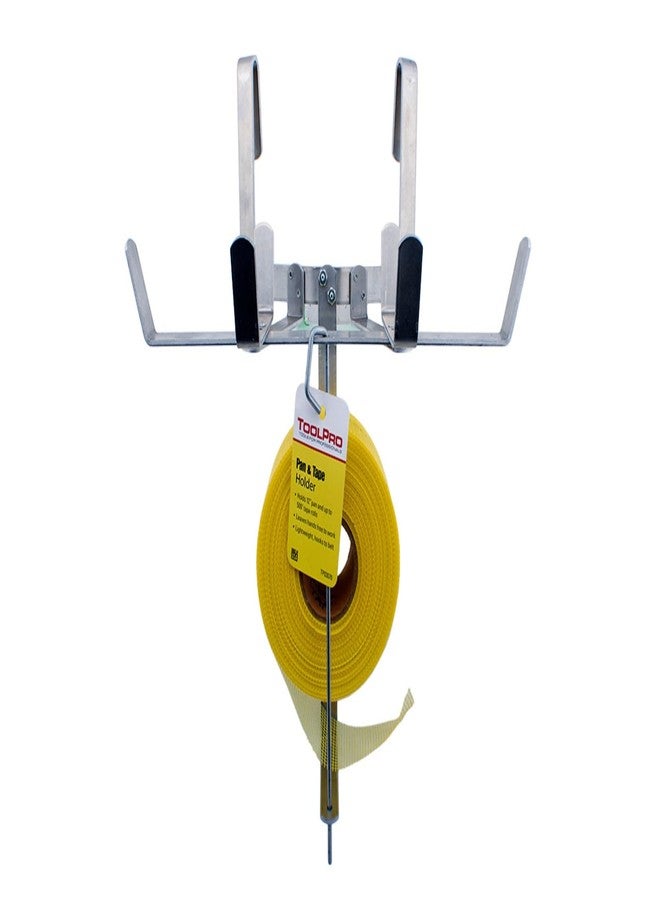 ToolPro Pan & Tape Holder - Perfect for Finishing Drywall Finishng, Holds 12. Mud Pan & Up to 500 ft. Tape - Image 1