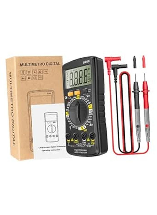 Compact Digital Multimeter AC DC Voltage Tester Capacitance Diode Home Repair - Image 1