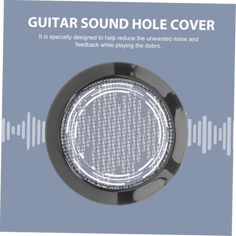 10pcs Guitar Soundhole Cover Insert Dobro Grille Screen for Sound Dampening Resonator Guitar Accessory - Image 3