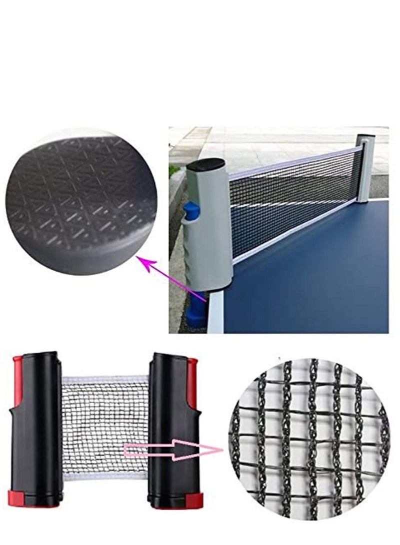 KASTWAVE Portable Retractable Table Tennis Net Rack/Replacement Ping Pong Accessory - Image 5