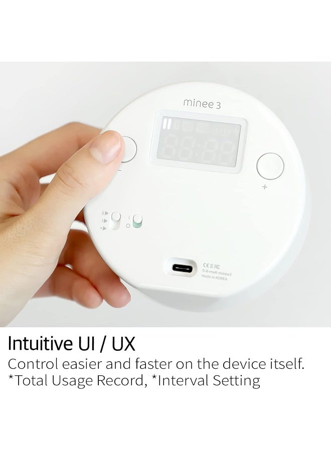 mineetimer minee3 - Visual Timer, Study Tool for high Concentration and Work Efficiency. Aqua Mint