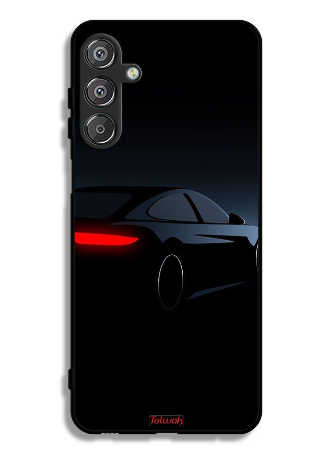 Tolwak Samsung Galaxy M36 Protective Case Cover Dark Car - Image 1