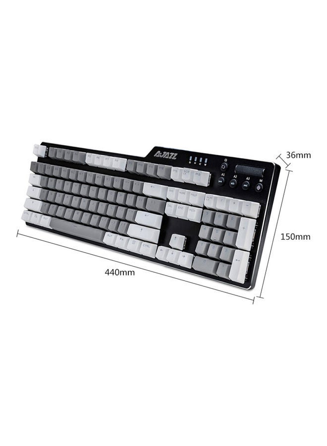 Ajazz AK35i 104 Keys Mechanical Keyboard Multicolour - Image 4