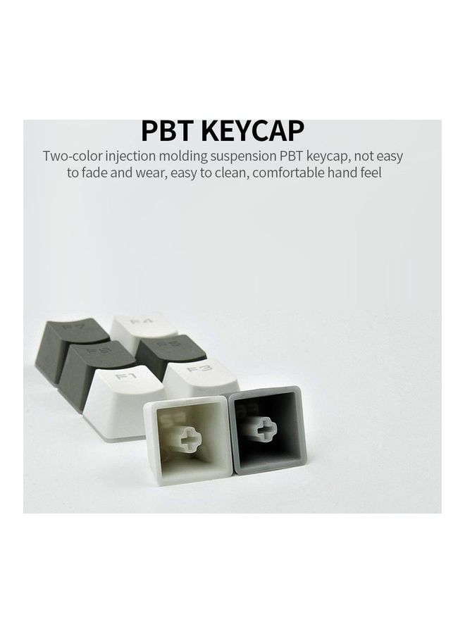Ajazz AK35i 104 Keys Mechanical Keyboard Multicolour - Image 3